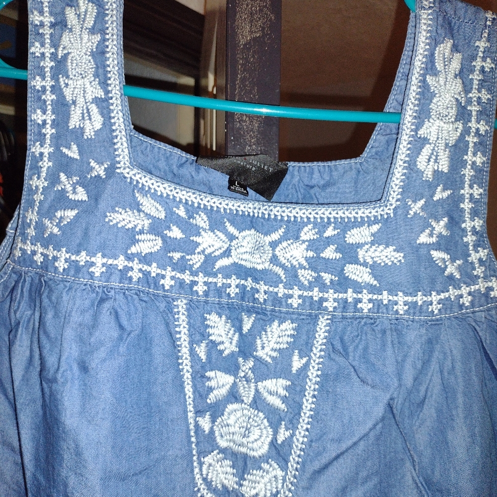 Embroidered top